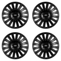 Puklice pre Hyundai 15 Smart black