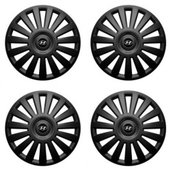 Puklice pre Hyundai 15 Luxury black