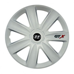 Puklice pre Hyundai 15 GTX carbon white