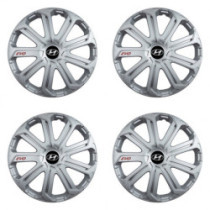 Puklice pre Hyundai 15 Evo silver