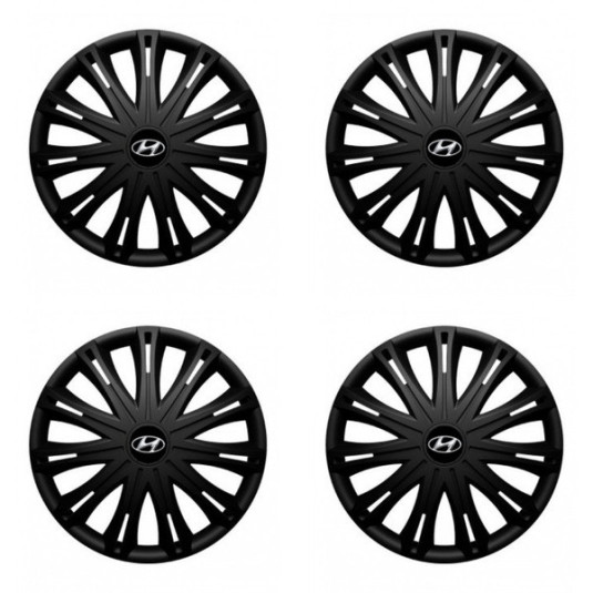Puklice pre Hyundai 17 SPARK BLACK