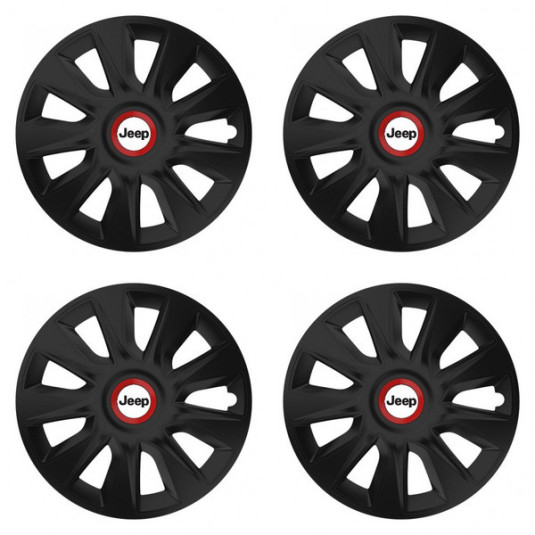 Puklice pre Jeep 17 STRATOS RR black