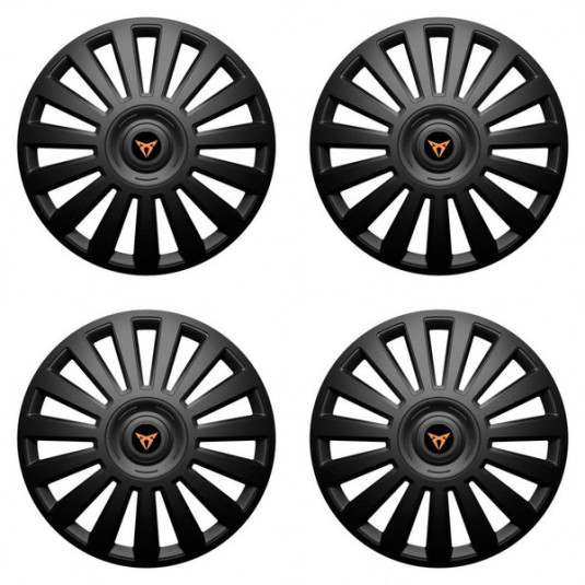 Puklice pre Cupra 14 Luxury black