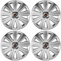 Puklice pre Cupra 14 Aviator carbon RC silver