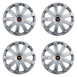 Puklice pre Cupra 15 Evo silver