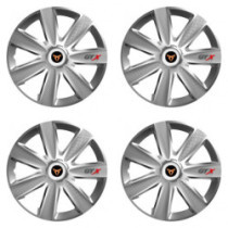 Puklice pre Cupra 16 GTX CARBON silver