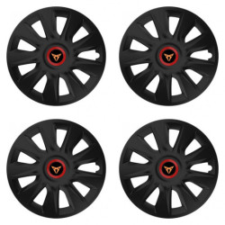 Puklice pre Cupra 17 STRATOS RR black