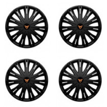 Puklice pre Cupra 17 SPARK BLACK