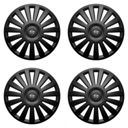 Puklice pre Nissan 14 Luxury black