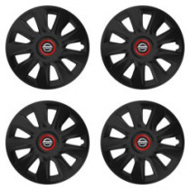 Puklice pre Nissan 17 STRATOS RR black