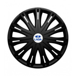 Puklice pre Lada 14 SPARK BLACK1
