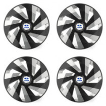 Puklice pre Lada 15 Vector RC black and silver