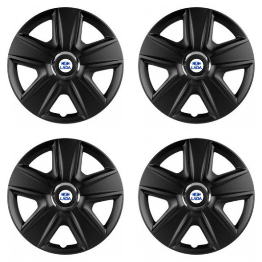 Puklice pre Lada 15 ESPRIT RC BLACK