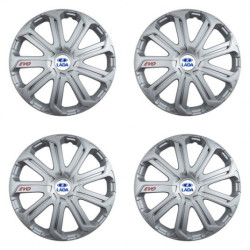 Puklice pre Lada 16 Evo silver