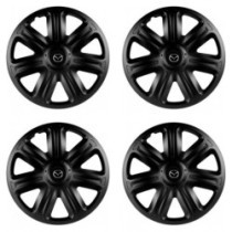 Puklice pre Mazda 14 COMFORT BLACK