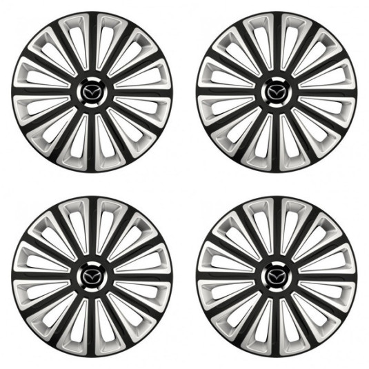 Puklice pre Mazda 15 TREND RC double colour