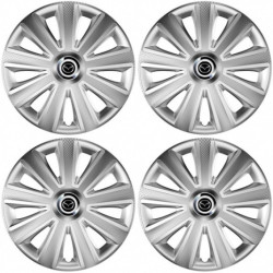 Puklice pre Mazda 16 Aviator carbon RC 16 silver