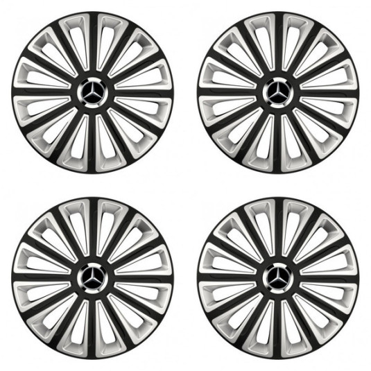 Puklice pre Mercedes 14 TREND RC double colour