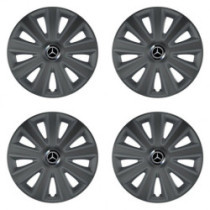 Puklice pre Mercedes 15 Aviator carbon grafite