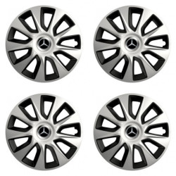 Puklice pre Mercedes 15 STRATOS double colour - výpredaj