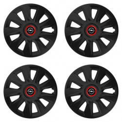 Puklice pre Opel 14 STRATOS RR black