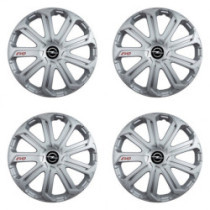 Puklice pre Opel 15 Evo silver