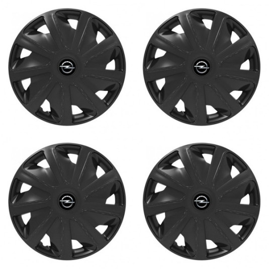 Puklice pre Opel pre dodávky 16 Craft black