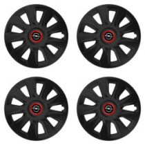 Puklice pre Opel 17 STRATOS RR black