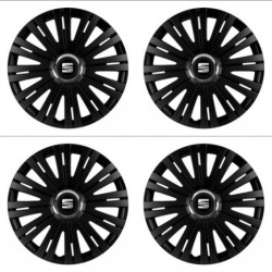 Puklice pre Seat 15 ACTIVE RC BLACK