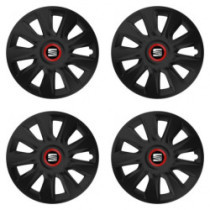 Puklice pre Seat 16 STRATOS RR black