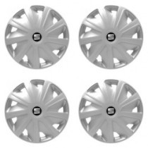 Puklice pre Seat pre dodávky 16 Craft silver