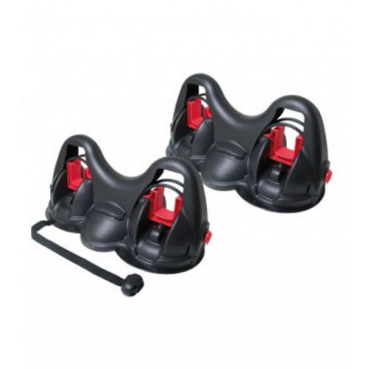 Magnetický nosič lyží s kľúčom