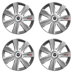 Puklice pre Toyota 14 GTX CARBON silver