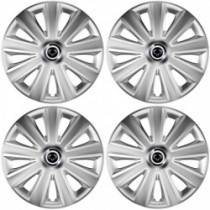 Puklice pre Sangyong 15 Aviator carbon silver