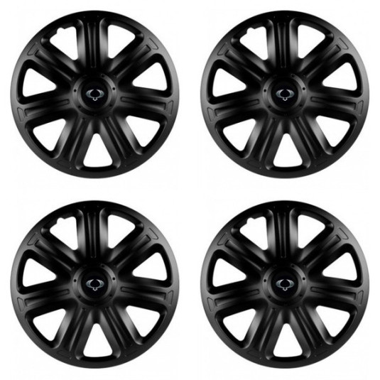 Puklice pre Sangyong 15 COMFORT BLACK