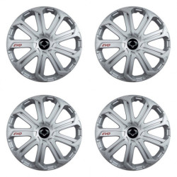 Puklice pre Sangyong 16 Evo silver