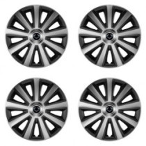 Puklice pre Sangyong 16 Aviator carbon silver&black