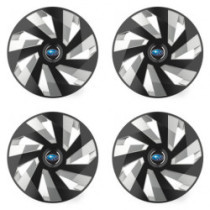 Puklice pre Subaru 15 Vector RC black and silver