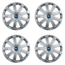Puklice pre Subaru 16 Evo silver