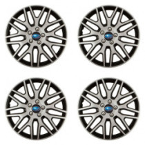 Puklice pre Subaru 16 Dakar NC silver and black