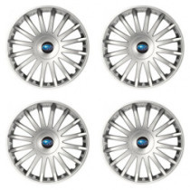 Puklice pre Subaru 16 CRYSTAL silver