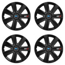 Puklice pre Subaru 16 GTX CARBON black