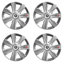 Puklice pre Suzuki 14 GTX CARBON silver