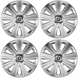 Puklice pre Suzuki 15 Aviator carbon silver