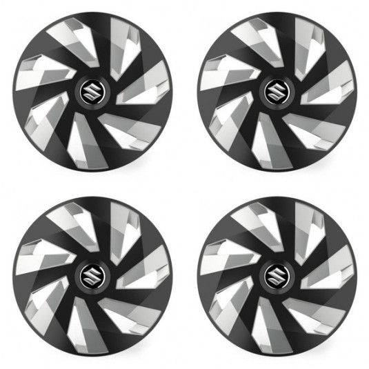 Puklice pre Suzuki 15 Vector RC black and silver