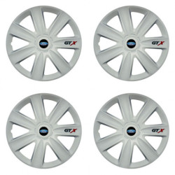 Puklice pre Ford 15 GTX carbon white