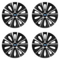 Puklice pre Ford 15 RAPIDE silver and black