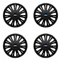 Puklice pre Ford 15 SPARK BLACK