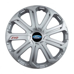 Puklice pre Ford 16 Evo silver
