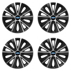 Puklice pre Ford 16 RAPIDE silver and black